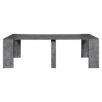 Consolle allungabile Baku cemento 252 cm