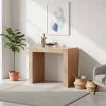 Consolle tavolo allungabile Audace olmo