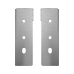 Coppia reggimensola da bagno verniciata a polvere