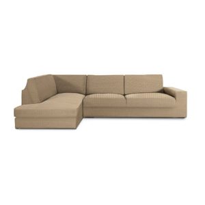 Copridivano Jaz angolare sinistro beige 350-500