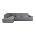 Copridivano Jaz angolare sinistro grigio 350-500