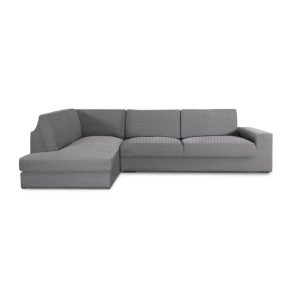 Copridivano Jaz angolare sinistro grigio 350-500