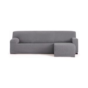 Copridivano Troya elastico penisola destra grigio bracciolo corto 250/310