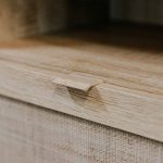 Credenza Bali 53A 2 ante e 2 cassetti effetto vimini