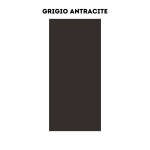 Cucina Iris 360 cm bianco opaco grigio antracite con elettrodomestici reversibile
