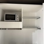 Cucina monoblocco Fold Evolution struttura e ante a libro antracite