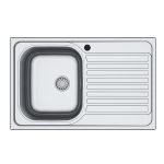 Cucina monoblocco Zagabria da 120 cm. colore bianco frassinato