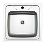 Cucinino 80 cm 2 ante bianco larice lavello e piano cottura in vetroceramica 80x60x85H