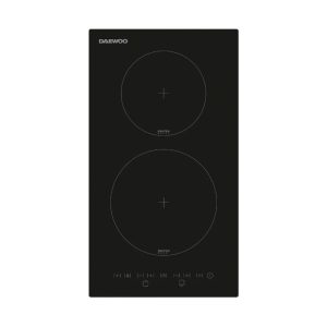 Daewoo piano cottura a induzione 30 cm H3IT25L1IT con 2 zone di cottura nero