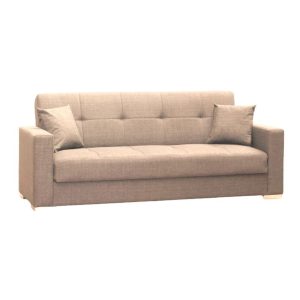 Divano 3 posti letto contenitore Malpensa visone 05-811