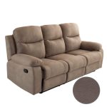 Divano Chicago 3 posti reclinabile elephant