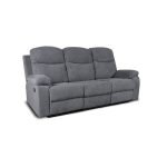 Divano Chicago 3 posti reclinabile grigio Twist 20
