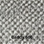 Divano Lena 3 posti con schienali basculanti in tessuto microfibra Caddy 600 grigio chiaro