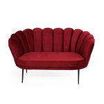 Divano Orel in velluto rosso Riviera 10