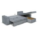 Divano angolare Olymp M Enjoy 23 grigio cenere