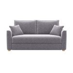 Divano letto Cosy con contenitore in Barrel 83 grigio