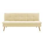 Divano letto Lunaria 3 posti colore crema 22AQ11-1