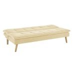 Divano letto Lunaria 3 posti colore crema 22AQ11-1