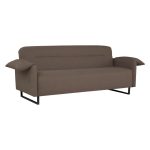 Divano letto Odin 3 posti in tessuto beige 05-370