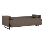 Divano letto Odin 3 posti in tessuto beige 05-370