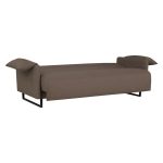 Divano letto Odin 3 posti in tessuto beige 05-370