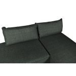 Divano letto angolare Armada in tessuto Mina 19 verde oliva