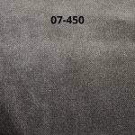 Divano letto contenitore Legen 3 posti in vellutino grigio 07-450