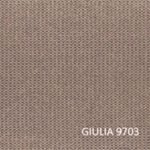 Divano letto contenitore angolare Alberta reversibile in Giulia 9703 cappuccino
