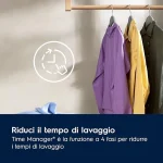 Lavatrice Slim Electrolux 7 Kg Classe A Profondità 45 cm Centrifuga 1000 giri Inverter Vapore colore Bianco - EW6S517A