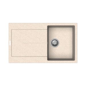 Enigma D100 lavello vasca e gocciolatoio avena