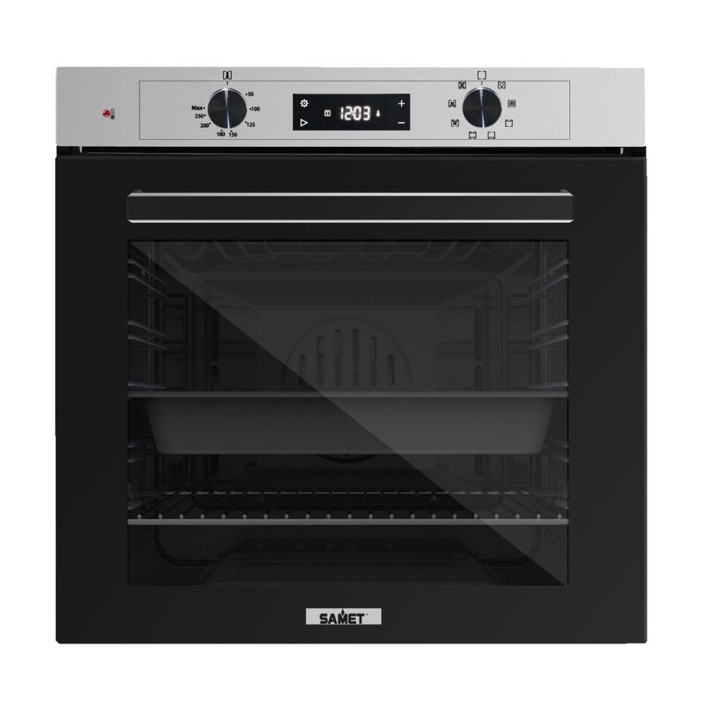 Forno Samet multifunzione ThorXL inox con manopole in platino