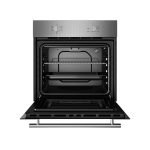 Forno statico Midea MO704STX 70 litri doppia manopola classe A nero inox