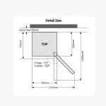 Frigorifero Samsung RB53DG703ES9EF combinato total no frost 538 lt inox classe E
