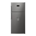 Frigorifero Sharp doppia porta SJNTA35CHDIE 587 lt No Frost water dispenser inox classe E