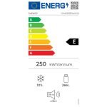 Frigorifero combinato CKM0383EPNA0 a libera installazione Pet inox Classe E Daewoo
