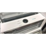 Frigorifero combinato Sharp SJNBA31IEBGD 331 lt No Frost con estetica glass nero classe D