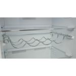 Frigorifero combinato Sharp SJNBA31IEBGD 331 lt No Frost con estetica glass nero classe D