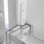 Frigorifero combinato Sharp SJNBA31IEBGD 331 lt No Frost con estetica glass nero classe D