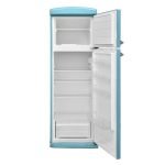 Frigorifero doppia porta ATBM346BL 311 LT in blue retrò Atlantic classe F