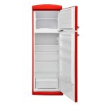 Frigorifero doppia porta ATBM346R 311 LT colore rosso retrò Atlantic classe F