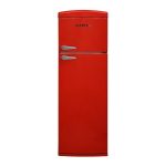 Frigorifero doppia porta ATBM346R 311 LT colore rosso retrò Atlantic classe F