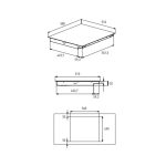 GRUNDIG GIEI623472MN Piano cottura induzione 60