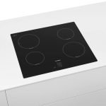 Bosch Serie 2 PUG611AA5E piano cottura Nero Da incasso 60 cm Piano cottura a induzione 4 Fornello(i)