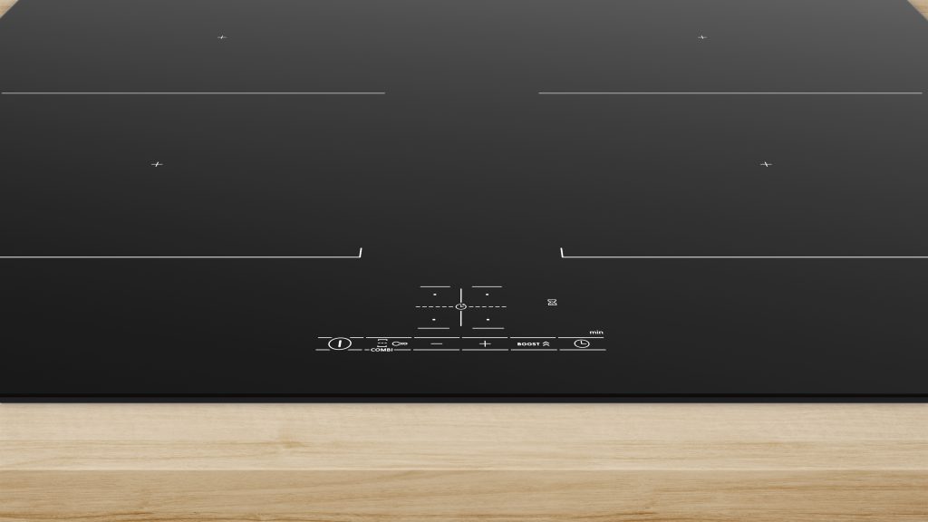 Bosch Serie 4 PVQ611BB6E Piano cottura a induzione 60 cm CombInduction Nero
