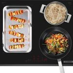 Bosch Serie 6 PIX631HC1E Piano cottura a induzione 60 cm FlexInduction Nero