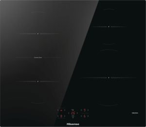 Hisense HI621FM piano cottura Nero Da incasso 59.5 cm Piano cottura a induzione 4 Fornello(i)