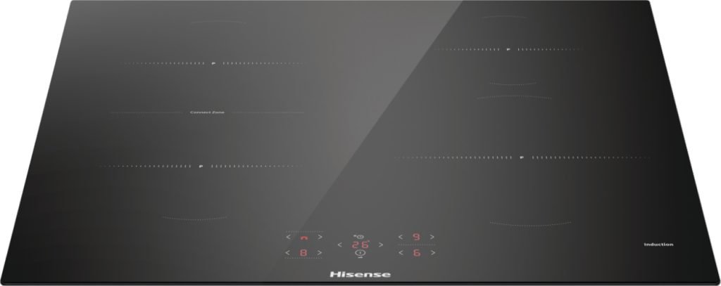 Hisense HI621FM piano cottura Nero Da incasso 59.5 cm Piano cottura a induzione 4 Fornello(i)