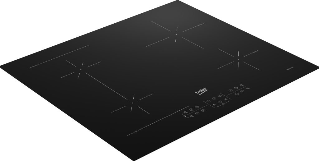 Beko HII64200SFMT: Piano a Induzione, 4 Zone con 1 Sezione IndyFlex, 60 cm