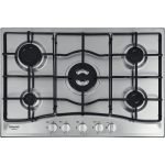 Hotpoint Ariston Piano cottura a gas PCN 752 T/IX/HAR