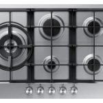 Samsung NA75J3030AS Piano cottura a gas 75cm 5 bruciatori, Inox